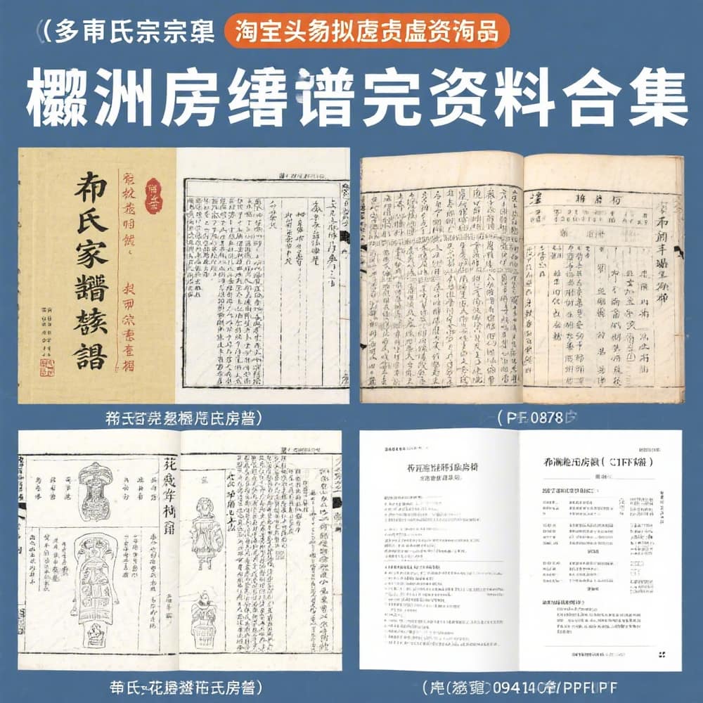 匡氏家谱族谱合集 醴陵房谱完整资料
